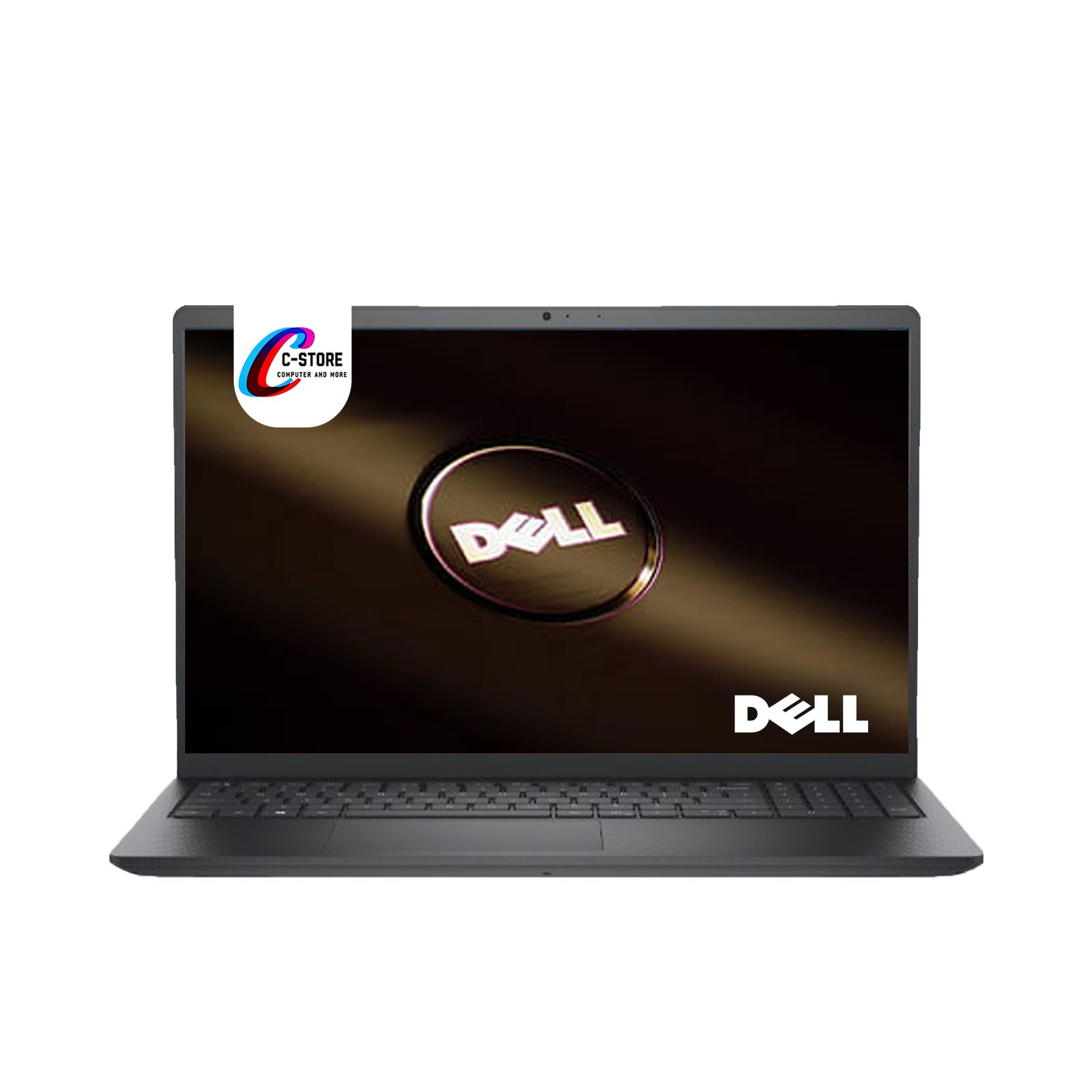 Dell Vostro 3510 Laptop Front View with Display On