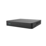 The UNIARCH NVR-104E2 is a compact 4-channel NVR that supports Ultra 265, H.265, and H.264 video compression formats. It is compatible with ONVIF conformant IP cameras and offers HDMI and VGA output with up to 8MP recording resolution. This device supports up to 6TB of storage and is ideal for small surveillance installations, providing high-resolution recording and reliable performance.