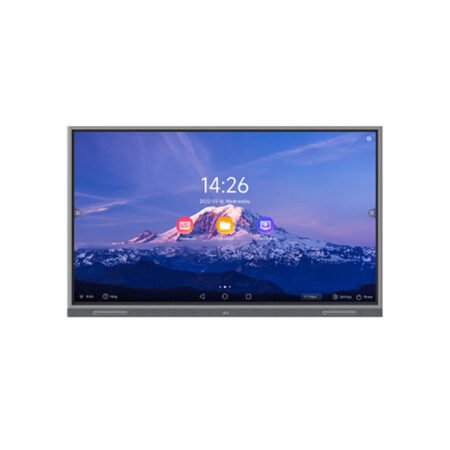 The UNIVIEW MW3586-U-E is an 86-inch 4K UHD Smart Interactive Display that offers high-quality visuals, 20-point multi-touch support, dual Wi-Fi, Bluetooth 5.2, and Android 12.0 system. It is designed for collaboration and interactive presentations, making it ideal for education and professional use.