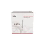 The CAB-LC3100B-CCA is a 305-meter CAT6 Ethernet cable made of Oxygen-Free Copper with a PVC sheath. It complies with ISO/IEC11801 and TIA-568-C.2 standards, providing reliable and high-performance data transmission in networking environments.