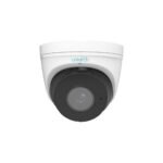 The IPC-T312-APKZ is a 2MP motorized zoom dome camera with a 2.8~12mm lens, supporting Smart IR with a range of 30m. It features a built-in microphone, 120dB WDR, and 2D/3D DNR for high-quality video capture. The camera is IP67 rated, making it suitable for both indoor and outdoor installations, and supports ONVIF integration.
