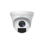 IPC-T125-APF28 is a 5MP turret camera with a 2.8mm lens, offering Smart IR up to 30m and built-in microphone for audio capture. This IP67 rated camera is perfect for indoor and outdoor use with support for PoE and advanced DNR and DWDR technology.