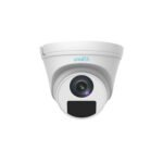 The Uniarch IPC-T122-PF28 is a 2MP fixed dome network camera featuring Smart IR technology for night vision up to 30 meters, Ultra 265 video compression, and a weatherproof IP67 design, making it ideal for outdoor surveillance.