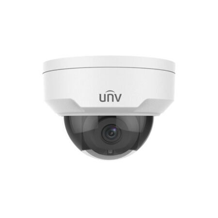 Front view of the IPC322LB-SF28K-A 2MP HD IR Fixed Dome Network Camera showing the lens and robust dome design."