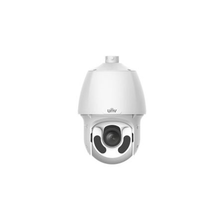 The IPC6624SR-X33-VF is a robust 4MP PTZ camera with 33X optical zoom and 150m IR range, designed for detailed surveillance in challenging environments. It features Lighthunter technology, Smart Intrusion Prevention, People Counting, and PoE+ support, making it ideal for high-performance outdoor monitoring with IP66 protection.