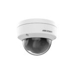 The DS-2CD1153G0-I(2.8mm) is a 5 MP fixed dome camera featuring EXIR 2.0 infrared technology for up to 30 meters of night vision. It supports H.265+ compression for efficient storage and bandwidth usage. With 120 dB WDR and 3D DNR, it delivers clear and detailed imaging even in challenging lighting conditions. The camera is IP67-rated for water and dust resistance and IK10-rated for vandal protection, making it suitable for outdoor environments.