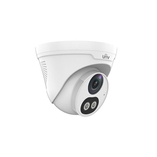 Left side view of the IPC3612LE-ADF28KC-WL, illustrating its compact design and mounting flexibility.