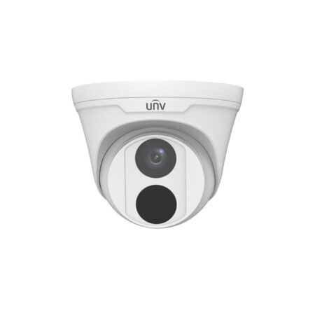 Front view of IPC3613LR3-PF28-F 3MP HD IR Fixed Dome Network Camera showcasing its compact design and IR LEDs.