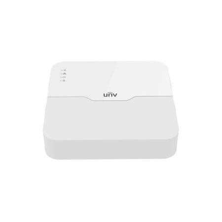 The NVR301-04LS3-P4 is a compact 4-channel NVR supporting 4K resolution recording and Ultra 265/H.265/H.264 video compression. With 4 PoE ports for easy installation of IP cameras, and support for up to 6TB of storage, this NVR is ideal for small to medium-sized surveillance setups.