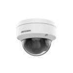 DS-2CD1143G0-I (4mm) – 4 MP Fixed Dome Network Camera with 4 mm fixed lens and EXIR 2.0 technology for night vision up to 30 meters. It is IP67 water and dust resistant and IK10 vandal resistant, featuring H.265+ compression technology for efficient storage. Ideal for both indoor and outdoor environments.