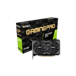 The Palit GeForce GTX 1650 4GB GDDR6 Graphics Card is a powerful and efficient choice for gaming enthusiasts and content creators. Built on the award-winning NVIDIA Turing architecture, it delivers exceptional performance, smooth frame rates, and impressive power efficiency, making it an ideal choice for gaming at 1080p. With its 4GB of high-speed GDDR6 memory, the GTX 1650 provides improved bandwidth and faster data processing, allowing for smoother gaming experiences and better handling of modern game titles. Its compact design and reliable cooling system ensure that it can fit into a variety of builds and deliver optimal performance under intense usage.  Key Features: NVIDIA Turing Architecture: Experience better performance and power efficiency, providing realistic graphics and smooth gameplay. 4GB GDDR6 Memory: Equipped with 4GB of GDDR6 VRAM, offering faster memory speeds and better bandwidth for enhanced gaming performance. 1080p Gaming Performance: Perfect for playing modern games in 1080p resolution with excellent frame rates. Efficient Cooling System: Designed to maintain optimal temperatures and provide stable performance during intense gaming sessions. Compact Design: Fits into a variety of PC builds, ideal for those looking for a compact yet powerful graphics solution. Multiple Output Ports: Features versatile connectivity options for multiple monitors, supporting HDMI, DisplayPort, and DVI outputs.