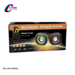 Laptop Star G105 Multimedia Stereo Speaker - Built-in Amplifier